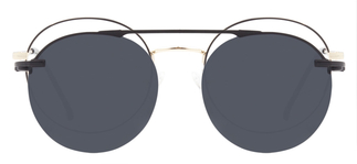 CARETTA CRTTA MTL 7557-C.01 Optik,Güneş Genç Erkek,Kadın,Unisex Yuvarlak Çerçeveli Metal 