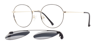 CARETTA CRTTA MTL 7557-C.01 Optik,Güneş Genç Erkek,Kadın,Unisex Yuvarlak Çerçeveli Metal - CARETTA (1)