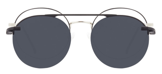 CARETTA CRTTA MTL 7557-C.02 Optik,Güneş Genç Erkek,Kadın,Unisex Yuvarlak Çerçeveli Metal 