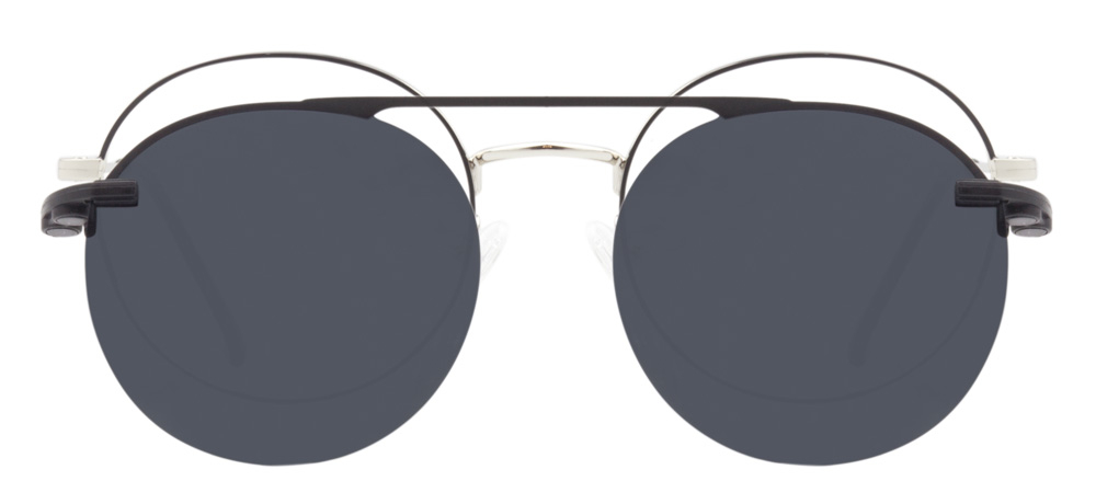 CARETTA CRTTA MTL 7557-C.02 Optik,Güneş Genç Erkek,Kadın,Unisex Yuvarlak Çerçeveli Metal - 1