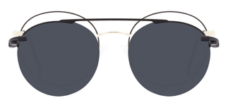 CARETTA CRTTA MTL 7559-C.01 Optik,Güneş Genç Erkek,Kadın,Unisex Yuvarlak Çerçeveli Metal 