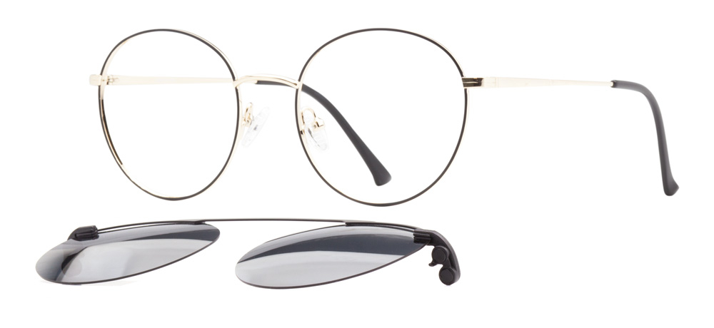 CARETTA CRTTA MTL 7559-C.01 Optik,Güneş Genç Erkek,Kadın,Unisex Yuvarlak Çerçeveli Metal - 2