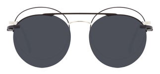 CARETTA CRTTA MTL 7559-C.02 Optik,Güneş Genç Erkek,Kadın,Unisex Yuvarlak Çerçeveli Metal 