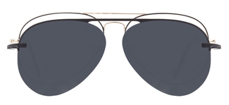 CARETTA CRTTA MTL 7563-C.01 Optik,Güneş Genç,Yetişkin Erkek,Kadın,Unisex Damla Çerçeveli Metal 
