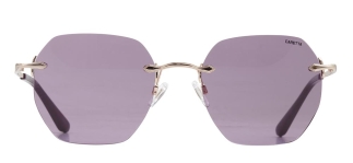 CARETTA CRTTAGÜNŞ 8571-C.03 Güneş Genç Kadın Köşeli Çerçevesiz Metal UV400 