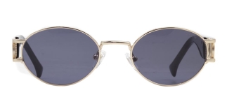 CARETTA CRTTAGÜNŞ 8591-C.02 Güneş Genç Kadın Oval Çerçeveli Metal UV400 