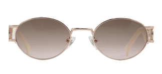 CARETTA CRTTAGÜNŞ 8591-C.04 Güneş Genç Kadın Oval Çerçeveli Metal UV400 