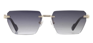 CARETTA CRTTAGÜNŞ 8594-C.01 Güneş Genç Kadın Köşeli Çerçevesiz Metal UV400 