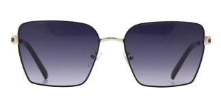 CARETTA CRTTAGÜNŞ 8597-C.01 Güneş Genç Kadın Köşeli Çerçeveli Metal UV400 