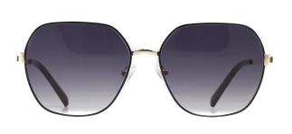 CARETTA CRTTAGÜNŞ 8598-C.01 Güneş Genç Kadın Köşeli Çerçeveli Metal UV400 