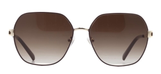 CARETTA CRTTAGÜNŞ 8598-C.02 Güneş Genç Kadın Köşeli Çerçeveli Metal UV400 