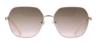 CARETTA CRTTAGÜNŞ 8598-C.03 Güneş Genç Kadın Köşeli Çerçeveli Metal UV400 