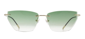 CARETTA CRTTAGÜNŞ 8599-C.01 Güneş Genç Kadın Çekik Çerçevesiz Titanyum UV400 