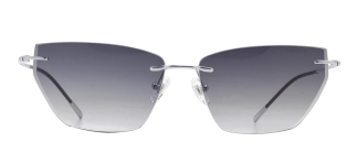 CARETTA CRTTAGÜNŞ 8599-C.02 Güneş Genç Kadın Çekik Çerçevesiz Titanyum UV400 