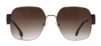 CARETTA CRTTAGÜNŞ 8601-C.02 Güneş Genç Kadın Köşeli Çerçeveli Metal UV400 