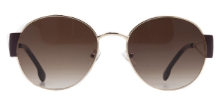 CARETTA CRTTAGÜNŞ 8602-C.02 Güneş Genç Kadın Oval Çerçeveli Metal UV400 