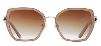 CARETTA CRTTAGÜNŞ 8604-C.03 Güneş Genç Kadın Köşeli Çerçeveli Metal UV400 