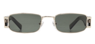 CARETTA CRTTAGÜNŞ 8605-C.02 Güneş Genç Kadın Köşeli Çerçeveli Metal UV400 