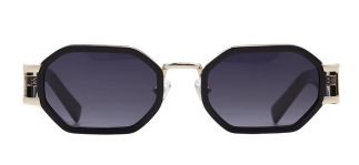 CARETTA CRTTAGÜNŞ 8606-C.01 Güneş Genç Kadın Geometrik Çerçeveli Metal UV400 