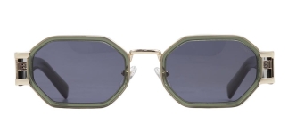 CARETTA CRTTAGÜNŞ 8606-C.04 Güneş Genç Kadın Geometrik Çerçeveli Metal UV400 