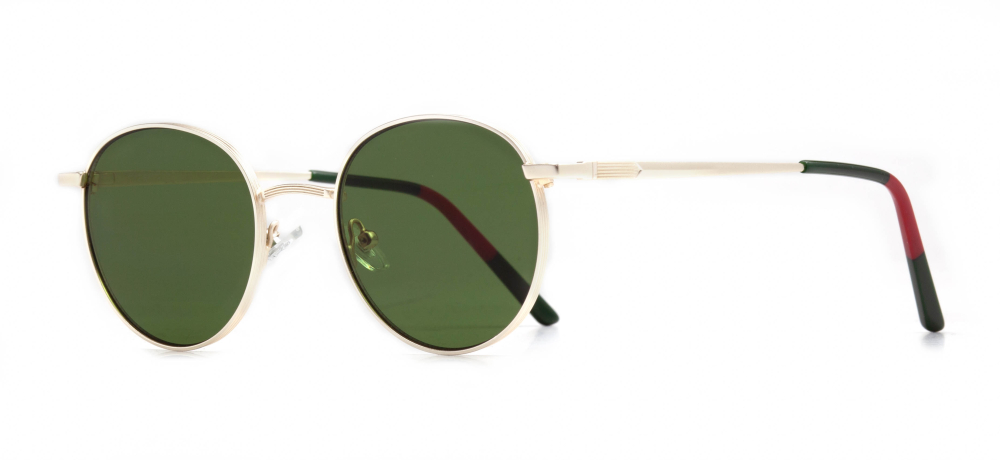 CARETTA CRTTAGÜNŞ 8872-C.03 Güneş Genç Erkek,Kadın,Unisex Oval Çerçeveli Metal UV400 - 2