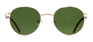 CARETTA CRTTAGÜNŞ 8873-C.03 Güneş Genç Erkek,Kadın,Unisex Oval Çerçeveli Metal UV400 