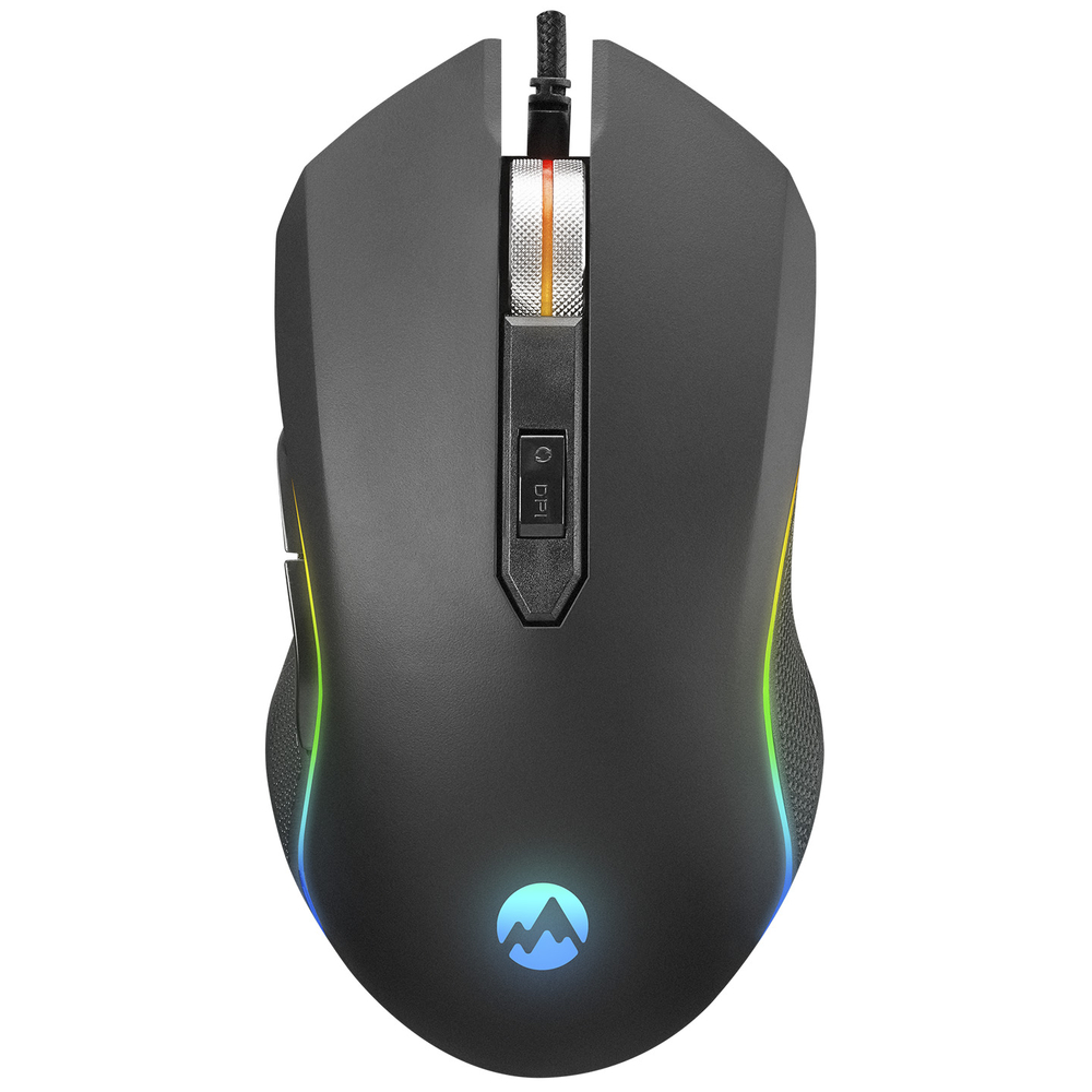Everest SM-F09 TITANIO Usb Gümüş 7200dpi RGB Ledli Gaming Oyuncu Mouse - 2