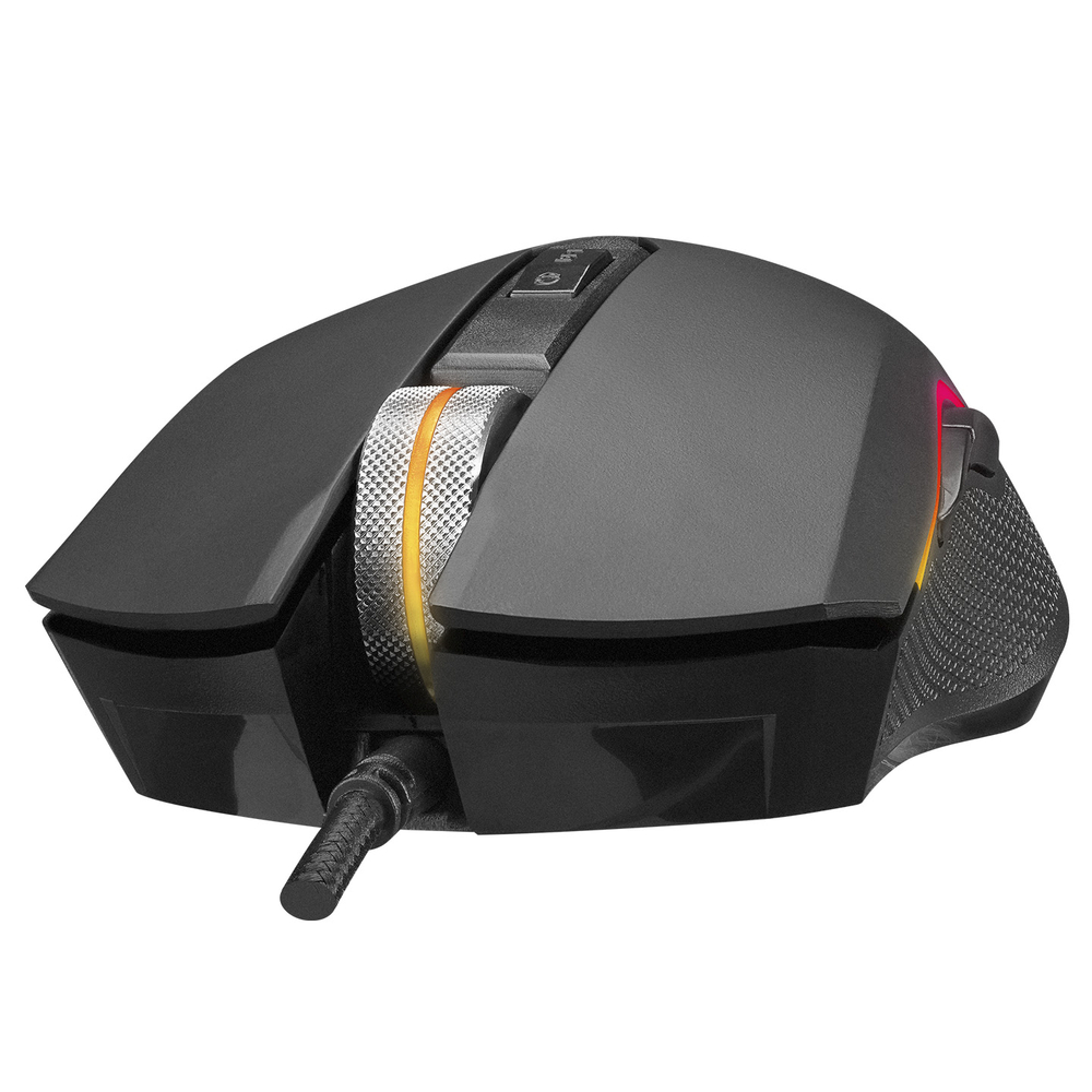 Everest SM-F09 TITANIO Usb Gümüş 7200dpi RGB Ledli Gaming Oyuncu Mouse - 3