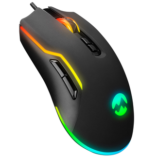 Everest SM-G14 DUSK Usb Siyah 1600-7200 dpi RGB Ledli Gaming Oyuncu Mouse - Everest