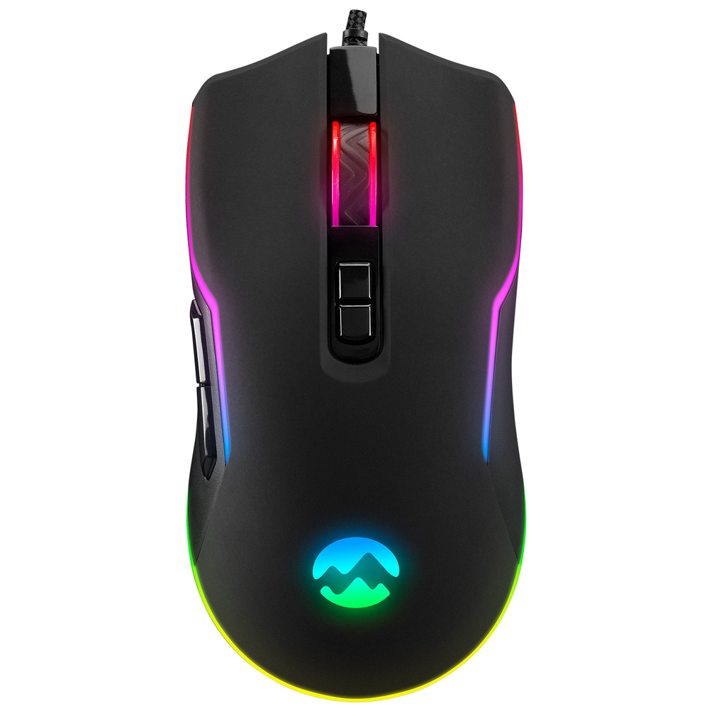 Everest SM-G14 DUSK Usb Siyah 1600-7200 dpi RGB Ledli Gaming Oyuncu Mouse - 2