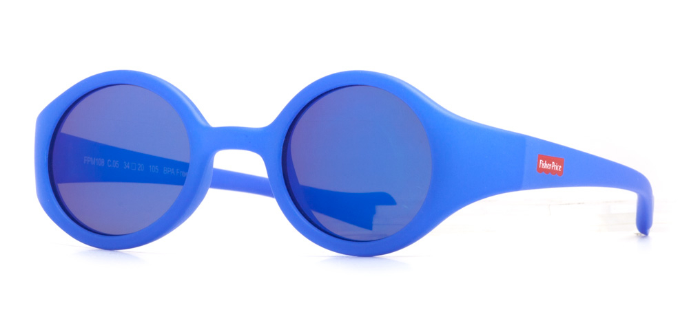 FISHER PRICE FPM108-C.05 Güneş Bebek Erkek,Kadın,Unisex Yuvarlak Çerçeveli Termoplastik TPE Polarize - 2