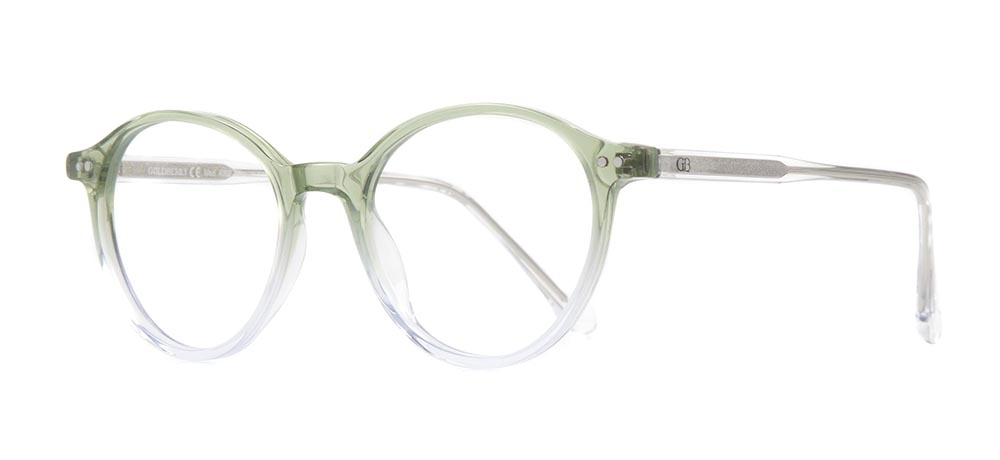GOLDBERRY GB 4002-C.09 Optik Genç Erkek,Kadın,Unisex Yuvarlak Çerçeveli Asetat - 2