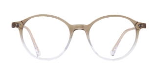 GOLDBERRY GB 4002-C.11 Optik Genç Kadın Yuvarlak Çerçeveli Asetat 