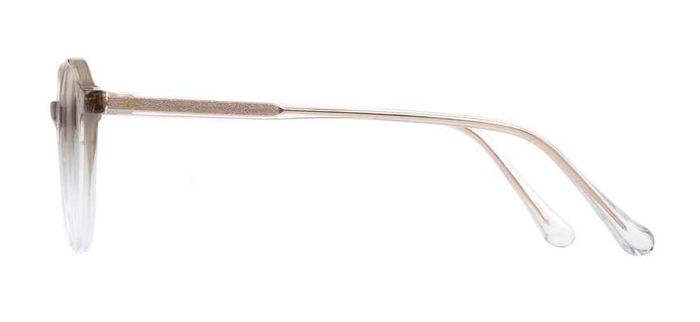 GOLDBERRY GB 4002-C.11 Optik Genç Kadın Yuvarlak Çerçeveli Asetat - 3