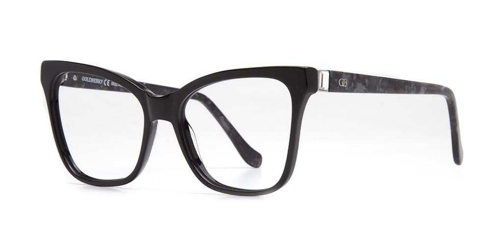 GOLDBERRY GB 4005-C.01 Optik Genç Kadın Köşeli Çerçeveli Asetat - 2