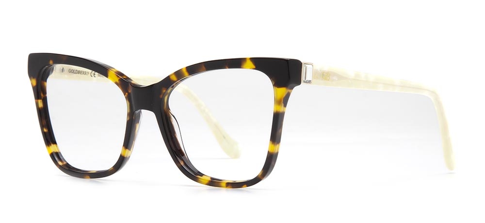 GOLDBERRY GB 4005-C.02 Optik Genç Kadın Köşeli Çerçeveli Asetat - 2
