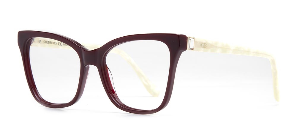 GOLDBERRY GB 4005-C.03 Optik Genç Kadın Köşeli Çerçeveli Asetat - 2