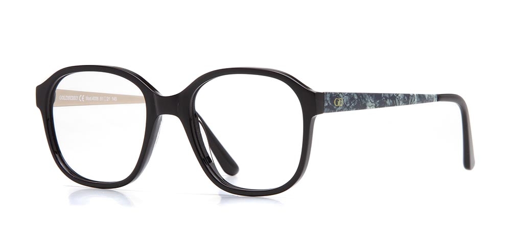 GOLDBERRY GB 4006-C.01 Optik Genç Kadın Köşeli Çerçeveli Asetat - 2