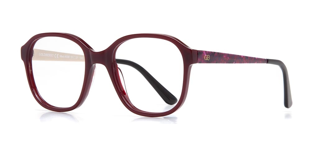 GOLDBERRY GB 4006-C.03 Optik Genç Kadın Köşeli Çerçeveli Asetat - 2