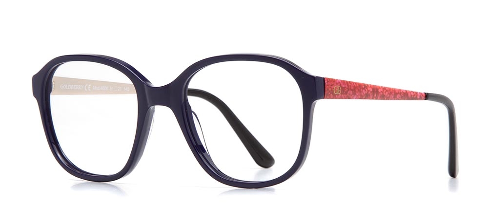 GOLDBERRY GB 4006-C.05 Optik Genç Kadın Köşeli Çerçeveli Asetat - 2