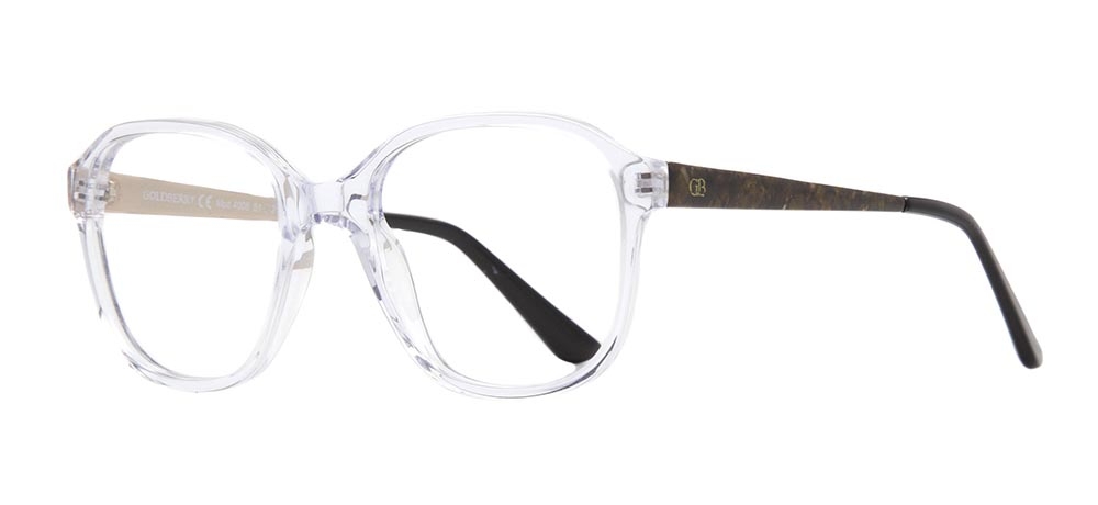 GOLDBERRY GB 4006-C.06 Optik Genç Kadın Köşeli Çerçeveli Asetat - 2
