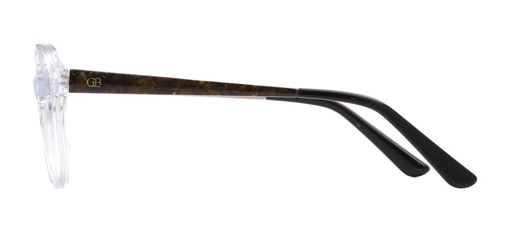 GOLDBERRY GB 4006-C.06 Optik Genç Kadın Köşeli Çerçeveli Asetat - 3