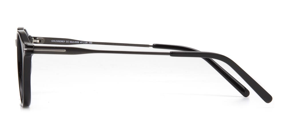 GOLDBERRY GB 4009-C.01 Optik Genç Erkek,Kadın,Unisex Yuvarlak Çerçeveli Asetat - 3