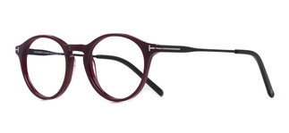 GOLDBERRY GB 4009-C.03 Optik Genç Erkek,Kadın,Unisex Yuvarlak Çerçeveli Asetat - GOLDBERRY (1)