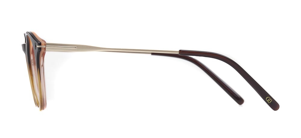 GOLDBERRY GB 4017-C.08 Optik Genç Kadın Oval Çerçeveli Asetat - 3