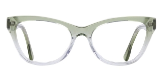 GOLDBERRY GB 4034-C.09 Optik Genç Kadın Çekik Çerçeveli Asetat 