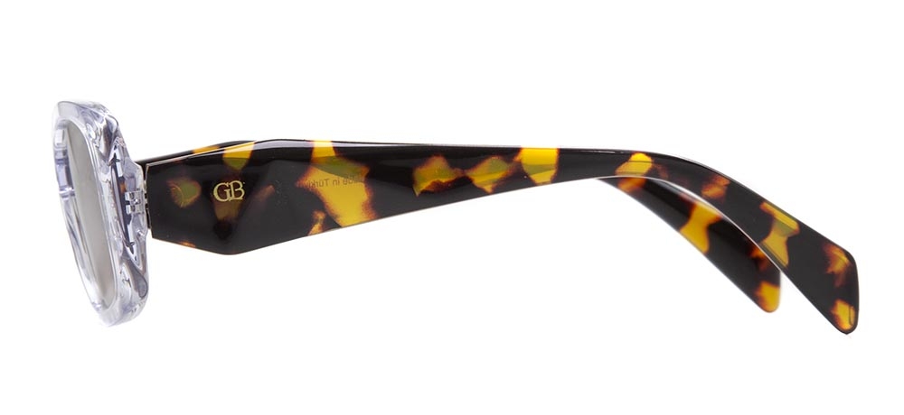 GOLDBERRY GBGNŞ 4505-C.06 Güneş Genç Kadın Köşeli Çerçeveli Asetat UV400 - 3