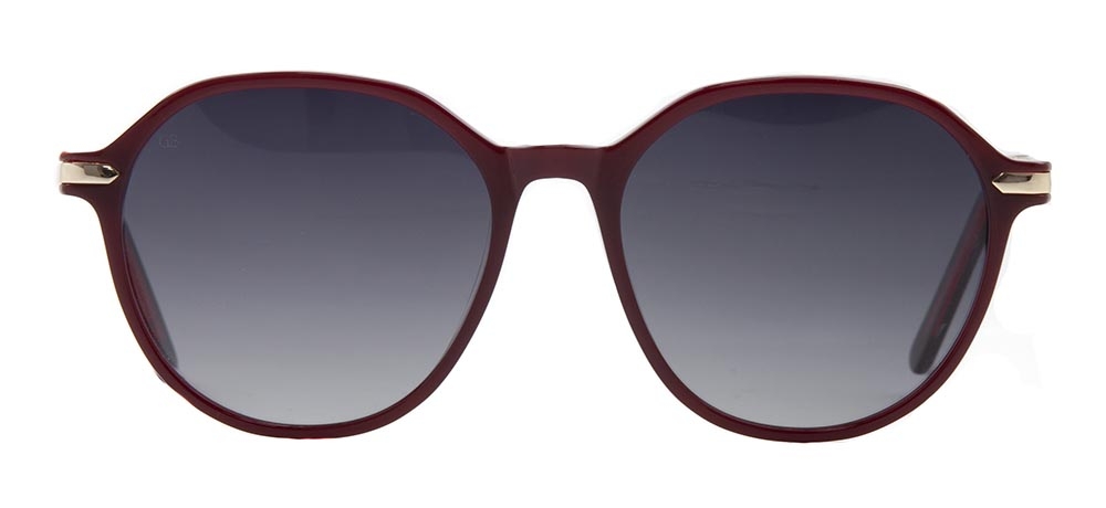 GOLDBERRY GBGNŞ 4516-C.03 Güneş Genç Kadın Geometrik Çerçeveli Asetat Polrize - 1