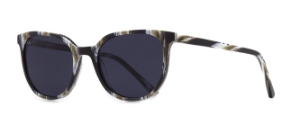 GOLDBERRY GBGNŞ 4520-C.04 Güneş Genç Erkek,Kadın,Unisex Oval Çerçeveli Asetat UV400 - GOLDBERRY (1)