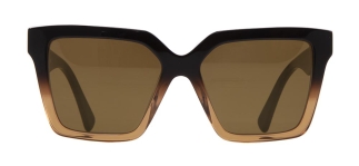 GOLDBERRY GBGNŞ 4522-C.07 Güneş Genç,Yetişkin Kadın Köşeli Çerçeveli Asetat UV400 - GOLDBERRY